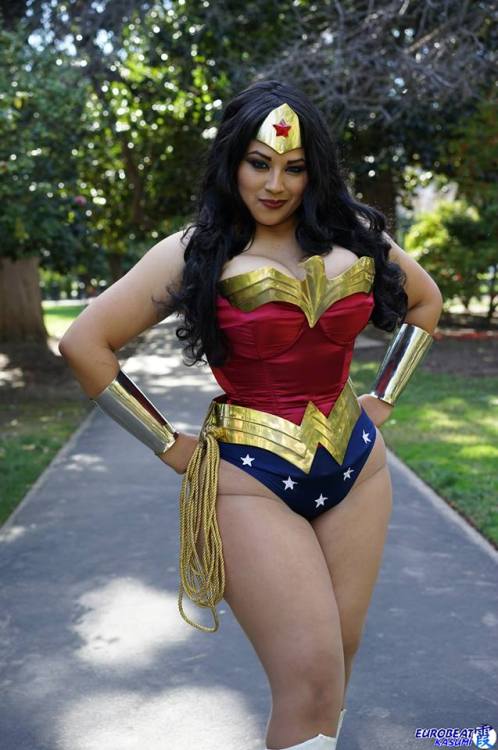 sexncomics:  #IvyDoomkitty #WonderWoman #Cosplay porn pictures