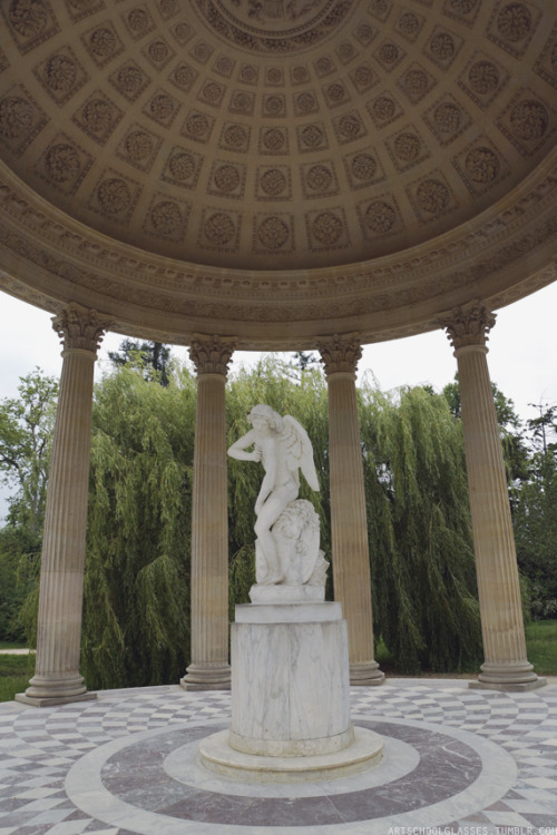 artschoolglasses:Inside the Temple of Love at Versailles