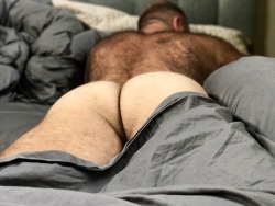 bubbabear-and-daddycubby:Love waking up to Bubba bootie 🍑👅