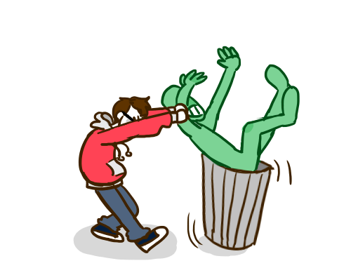 welpwebcomics:You aren’t being “edgy” you’re just being rude