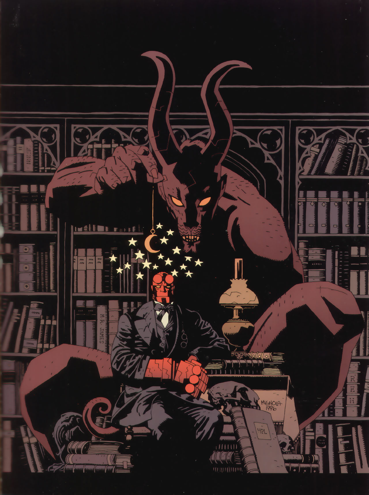beatscomicsandlife:  The Art of Hellboy page 67 