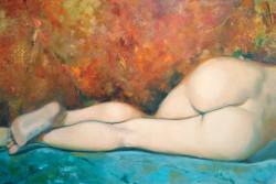 artbeautypaintings:  Legs - Maria Morales