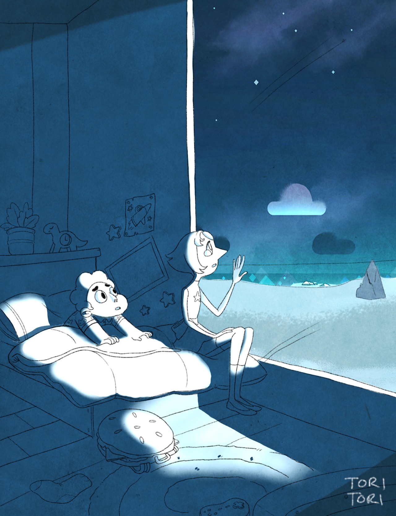 toritorigrantgrant:  I’m going to show it to you… Pearl stop making me sad.