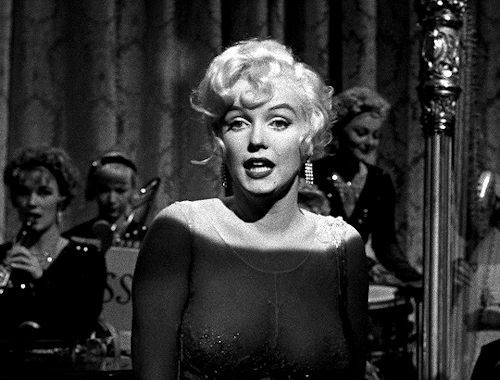 lesbianheistmovie: Why would a guy want to marry a guy?Security!Some Like It Hot (1959) dir. Billy W