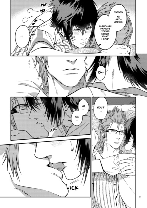 5:12 PM | FFXV - Ignis/Noctis doujinshi book #03A story of a relaxing day of Ignis and Noct. (2220 I