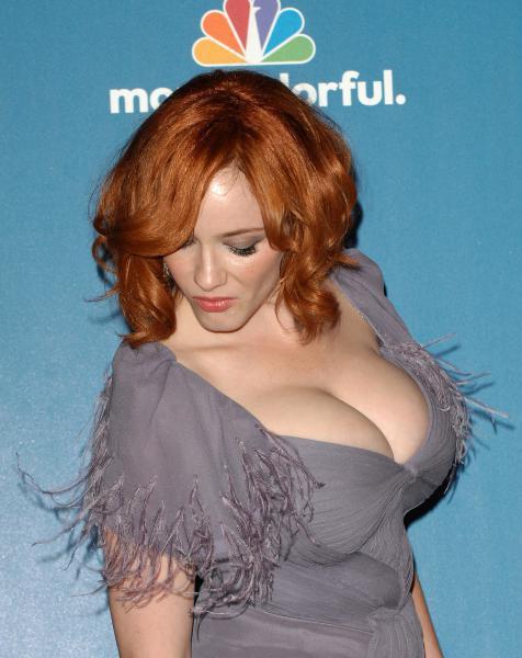 Christina Hendricks. Just two more reasons to watch the upcoming season of Mad Men.
