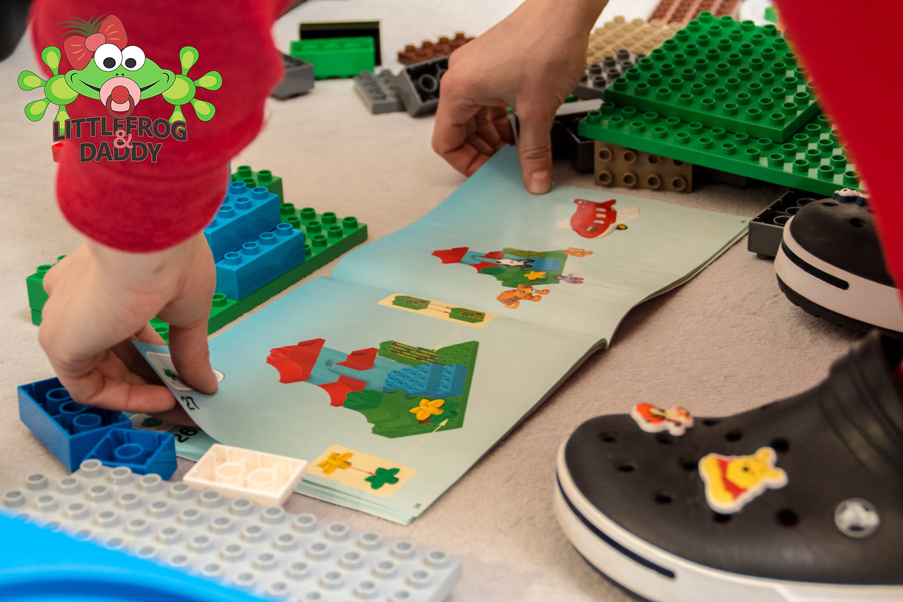 littlefroganddaddy: … the next morning, I couldn´t finish building my lego zoo,