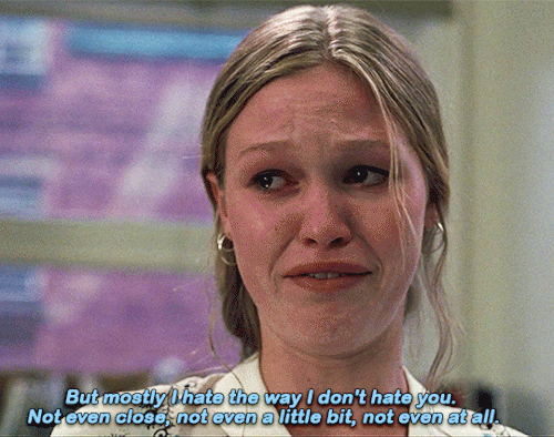 tasmspidey:  HEATH LEDGER and JULIA STILES as Patrick Verona & Kat Stratford in 10 Things I Hate About You (1999)