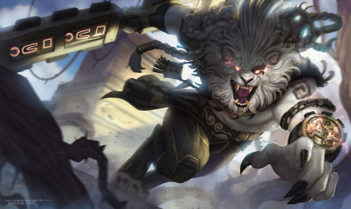 summonersofruneterra:Honorable Mentions of the Riot Polycount Contest 2017