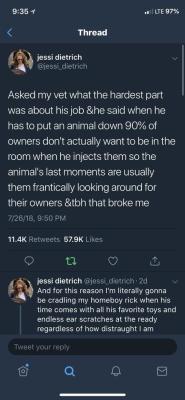 not-a-ruskie-psyop-blog: coolmanfromthepast:  chiquitalinda:   whitepeopletwitter:  I’m not crying  Wtf I’m crying    You owe it to your friends.  Be there for them one last time.  I was there for one of my boys’ last breath a few years back now.