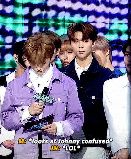 Johnny Putting Confetti In Mark’s Hair ♡