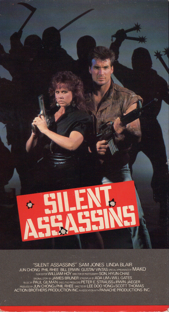 theactioneer:  VHS of Silent Assassins (Dony-Yong Lee &amp; Scott Thomas, 1988)