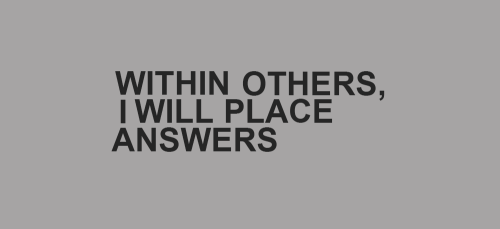 welcometonightblogging: The questions I provide may have no answers, and the answers I provide may 