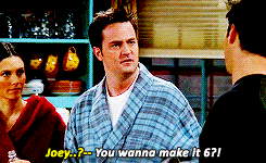 phoebesbuffay:  Whoa, I didn’t know we could date your sister! 