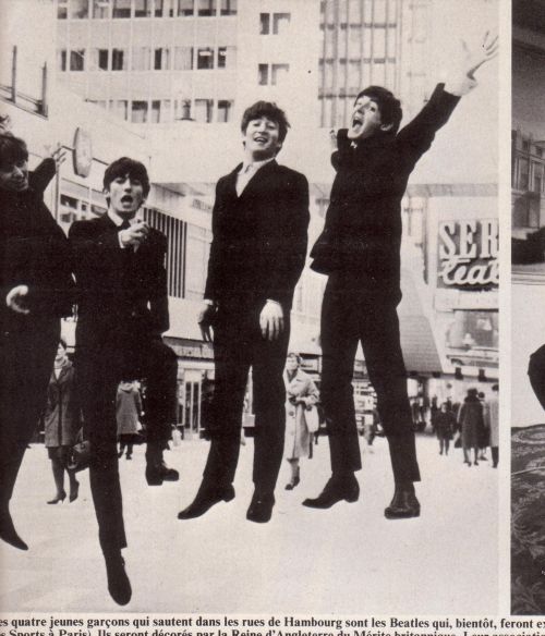 raygelbagel:beatlefour:The Beatles in Sweden, October 1963.are we just going to let Thisslide like h