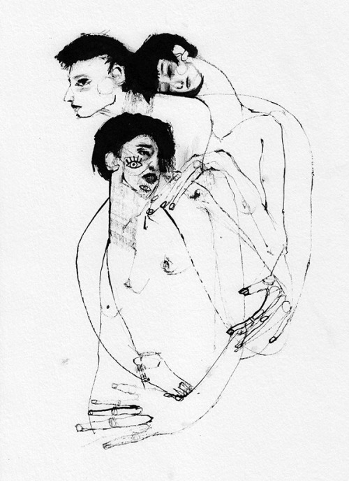 Sex  Marina González Eme, Black Ink series, Ink pictures