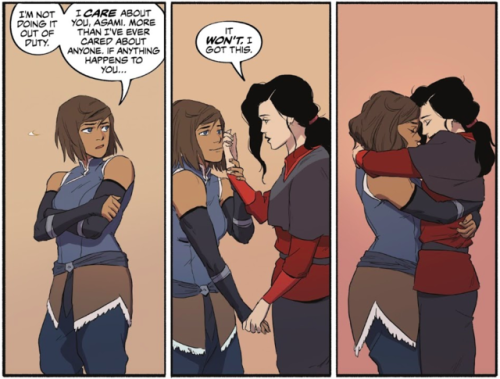 owldee - friendly reminder that Korra cares about Asami more than...