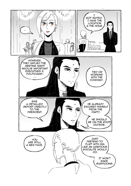 WingmenA Tseng/Rufus/Elena comic Part 1.Part 2