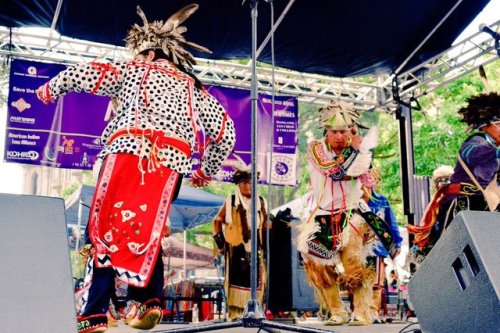 thefalsefaces: Stage of Nations Blue Rain ECOfest highlighted Haudenosaunee culture this weekend wit