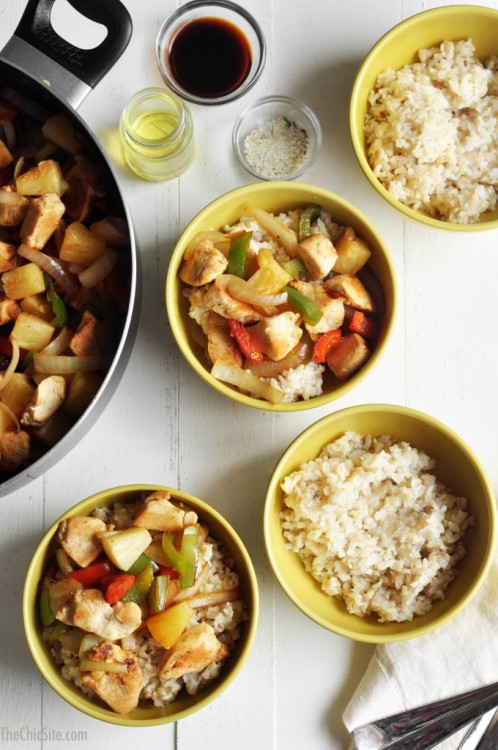 do-not-touch-my-food: Pineapple Chicken Stir Fry