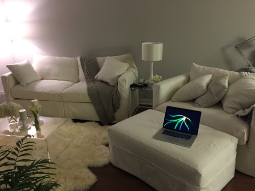 raincitykittyy:  dreamybrowngirl:  exoticsb:  sugargoals:  exoticsb:  Whew finally just about done with the large pieces. I am worn out. Had a guy come over to finish hiding the cables behind the wall for the TVs. I just am missing a few small things