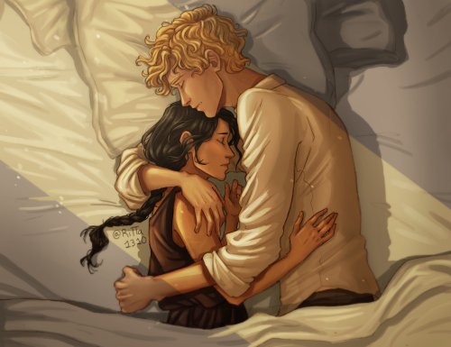 ritta1310:Katniss and Peeta One of my fav couples and books ever. I know the hunger games is no long