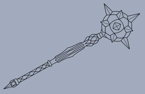 Here's The Weapon Of Choice For An OC I've Had In The Works For A Long Time, And Yes, He Loves Bonking