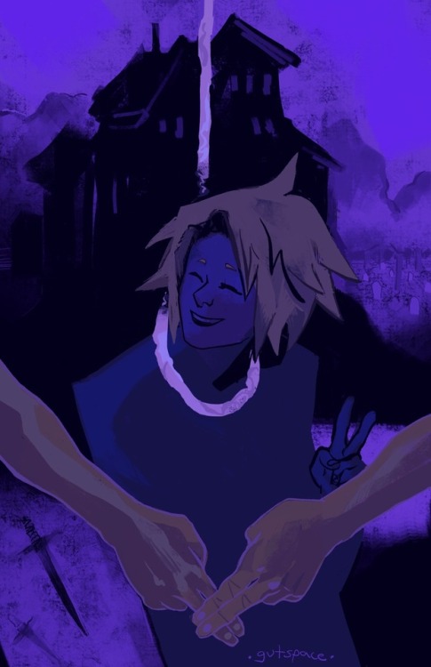 ‪Spooktober 2018 day 13-‬ ‪“I love haunted houses,” Kaminari said.‬ ‪Sequence 3: My Hero