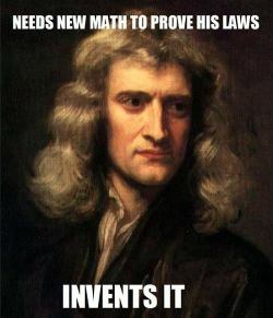 izpete:  Goddamnit Newton  Source: AsapSCIENCE  For more future posts, make sure to follow  me!