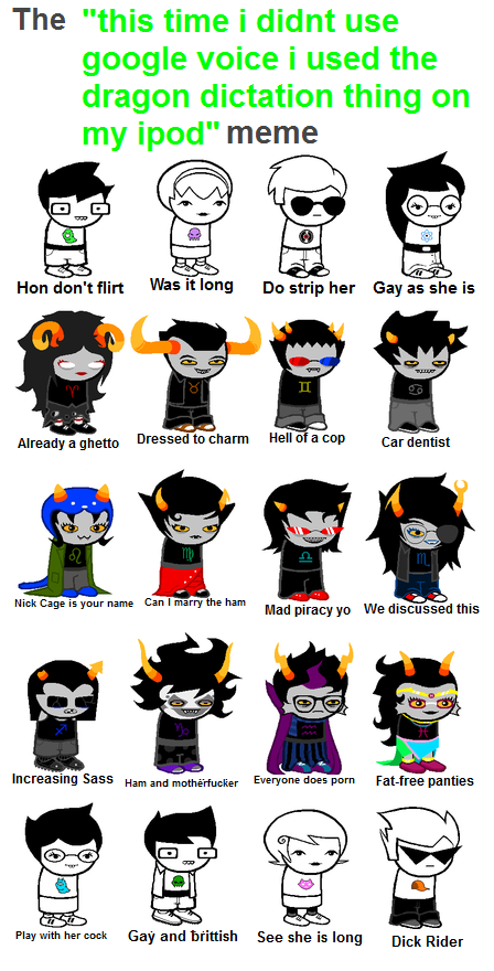slothtier:  john-eggnog:  dragon dick-tation  jane and dirk though i’m pissing