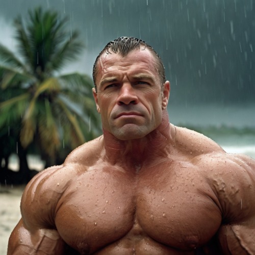Close-up Muscle Daddies 
