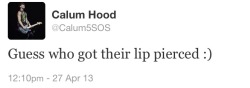 kittenmichael:  5sos + piercings