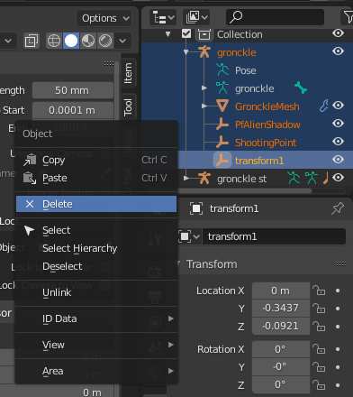 The Game-related side of LPS100, How to export SoD Models into Blender