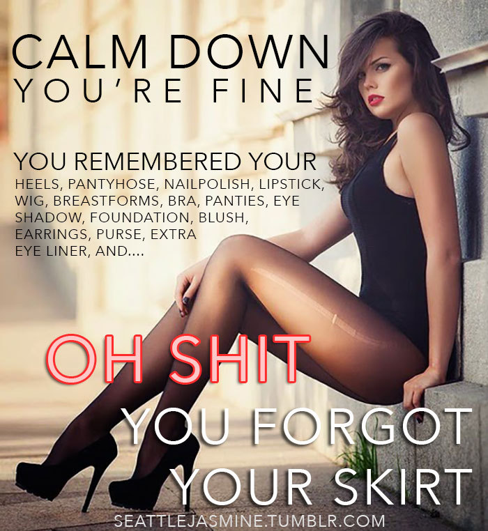 sissydonna:  seattlejasmine:  http://seattlejasmine.tumblr.com  Calm down, you’re