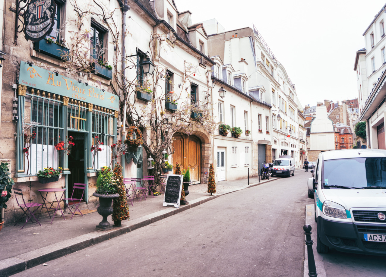 nythroughthelens:
“Paris - A Vieux Paris d’Arcole —-
I have been back from Paris for a few days now and I am still in the weird twilight phase of jet-lag where I feel like my mind is suspended between sleep and dreaming yet somehow acutely in tune...