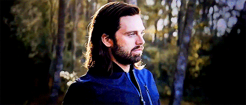 captain-flint:Bucky Barnes in Avengers: Endgame (looking like a damn good SNACK)