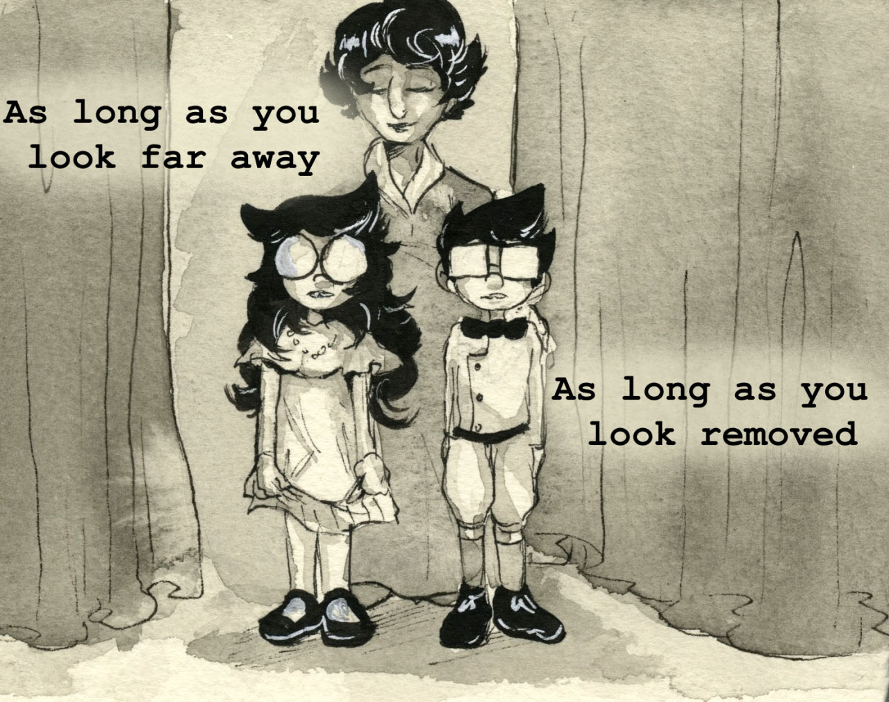orangelemonart:  Mistaken For Strangers- The National Companion to this piece from three years ago Sorry this couldn’t be done as an audio post, tumblr said lyricstucks have no rights.  