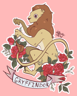 0samwhich:  Griffyndor-Roses Slytherin-Bouvardia Hufflepuff-Sunflower Ravenclaw-White Anemone Prints and iPhone cases available here 