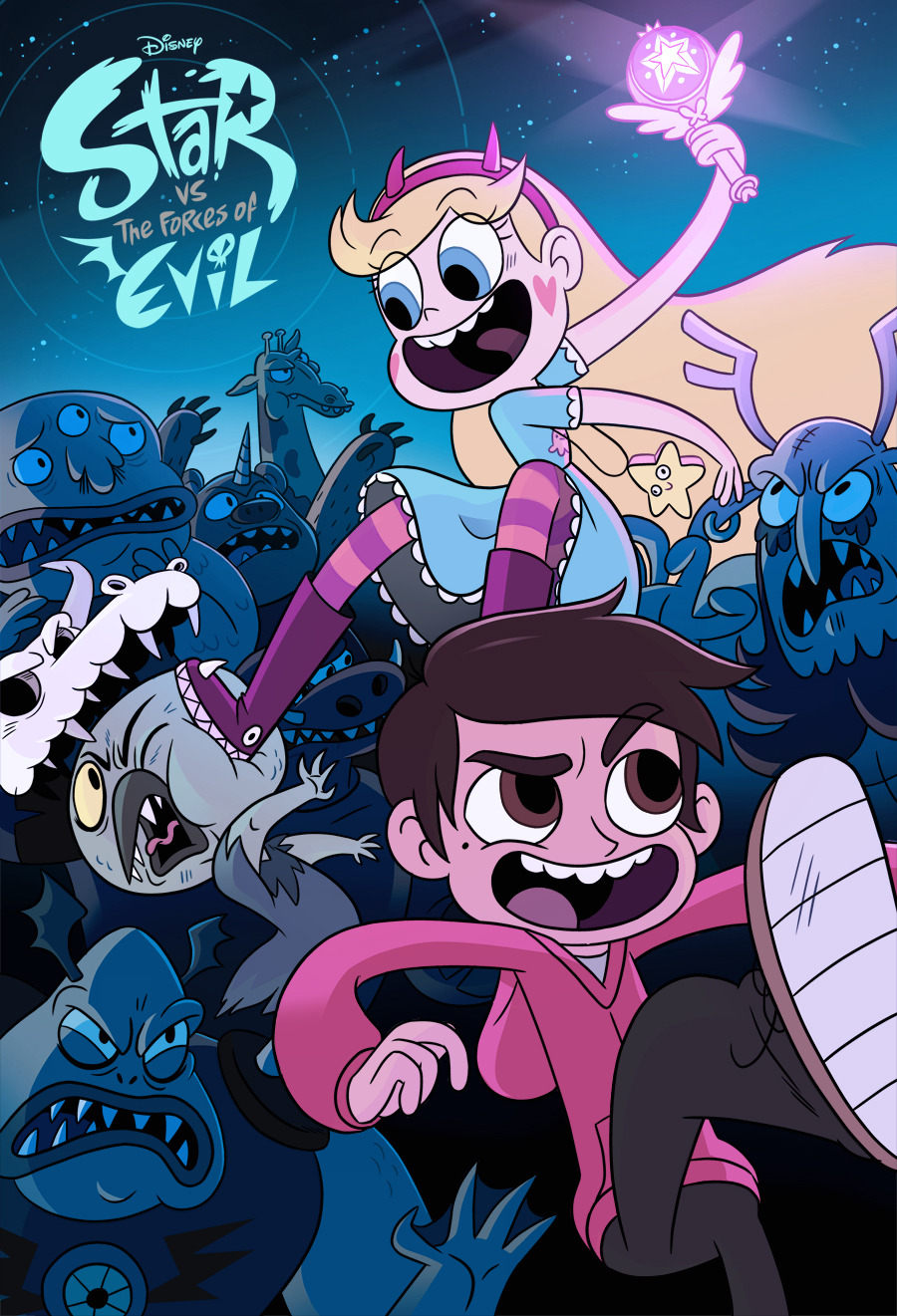 daronnefcy:  Make sure you watch Star vs the Forces of Evil on the Disney channel