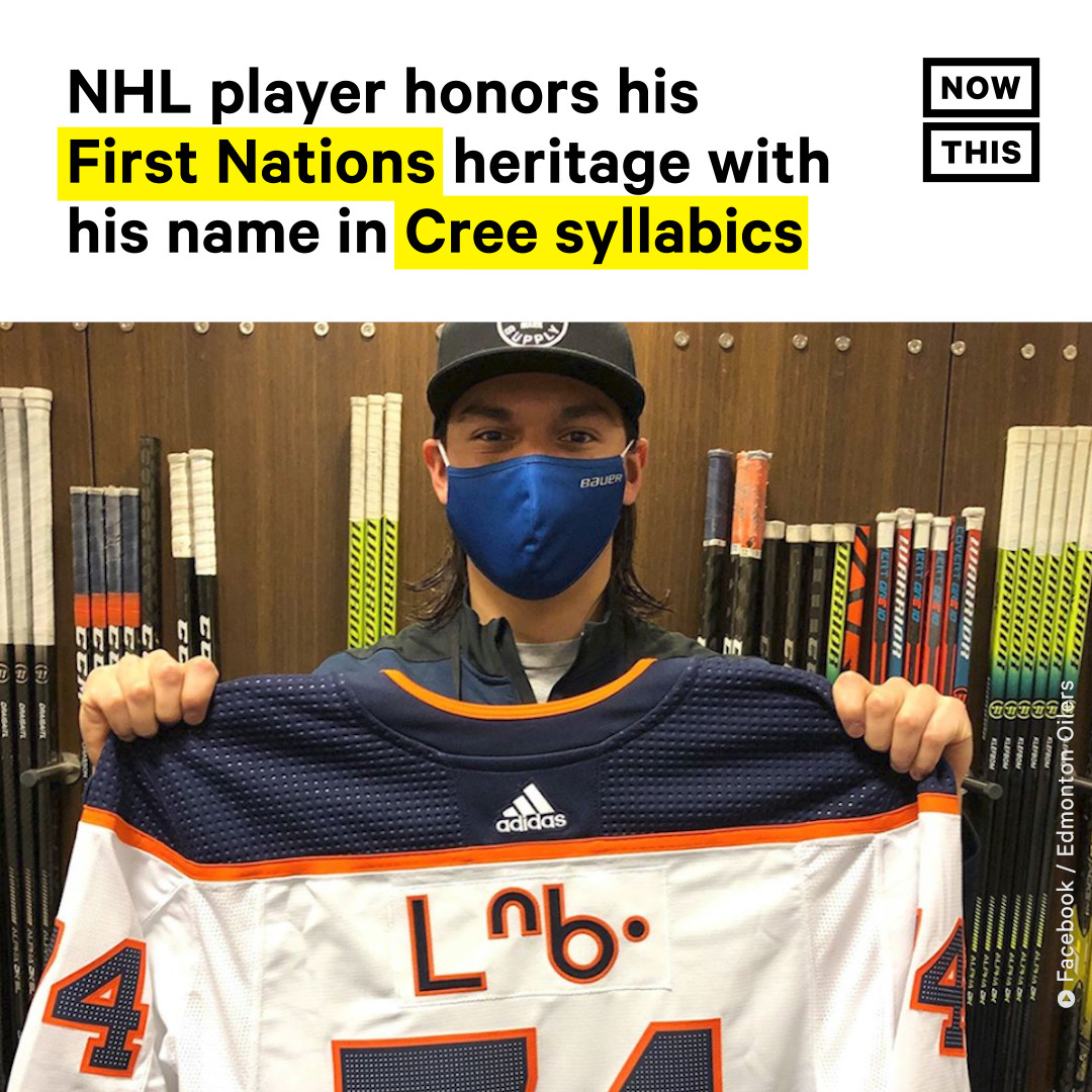 Oilers' Ethan Bear jersey with Cree nameplate selling out