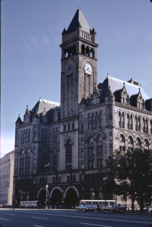 Old PostOffice Building, Pennsylvania Avenue, Washington, DC, 1972.This lovely piece of Richardsonia