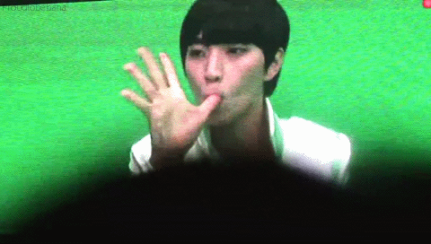 proudtobebana:  Sandeul’s Sexy 1-1Aegyo at BABA Concert 