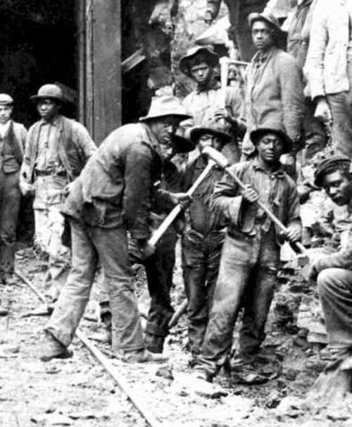 wakeupslaves:  “Negro Bar was a mining camp, but it was not the lively mining town so often portrayed in motion pictures. Like many other mining camps in 1848, Negro Bar was little more than a cluster of tents and shacks thrown up to shelter men working