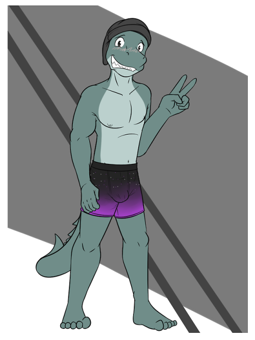 Pic of a gator dude for someone really cool