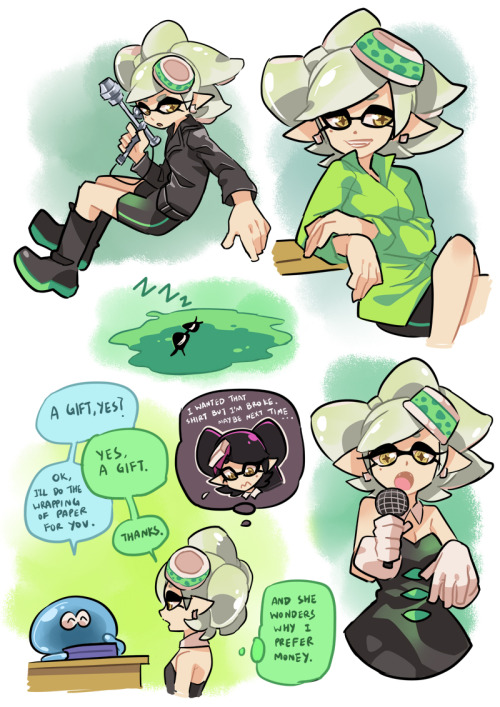 gomigomipomi:  Some Squid Sisters doodle~~   daw~ <3