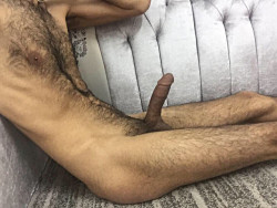 roaminfan-two:  So exciting Arab guy with hairy body and extra big cock !!! Yuuuuummm !!!