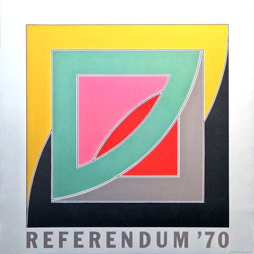 Frank Stella, referendum, 1970