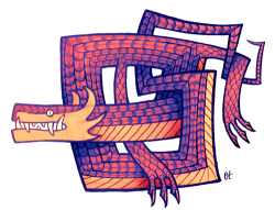 etall:  square snake-thing doodle. edit: