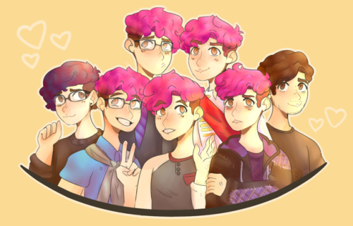 okaybirdboy: hhhh I keep forgetting to post these things!! but here, sanders sides featuring Joan an