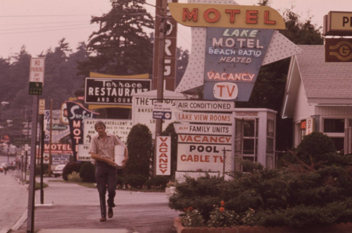 Same Motels, Different Signs, Much Less Neon